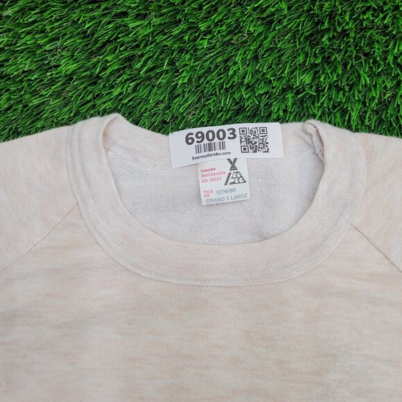 Vintage 1988 Yorkie Dog Sweatshirt Womens XL 23x26 Heathered - Picture 9 of 14